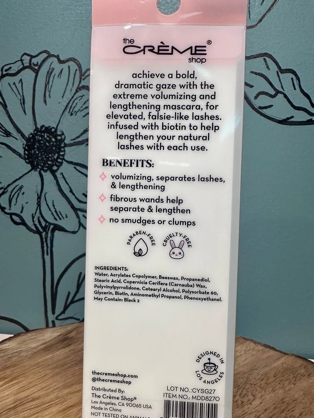 The Crème Shop 3D Mascara Dramatic Duo